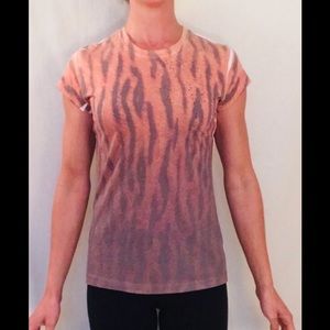 Caché zebra print T-shirt